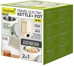 Veekeetja Maestro Electric kettle / travel pot MR-009 0.8 L 600 W (MR-009-BEIGE) Beige