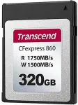 M&auml;lukaart TRANSCEND Card EXPRESS 320GB 2.0 SLC MO