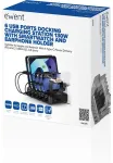 EWENT EW1335 mobile device charger Universal Black AC Fast charging Indoor