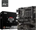Emaplaat Msi Motherboard A520M PRO AM4 2DDR4 DP/VGA/HDMI USB 3.2 mATX
