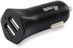 Equip KFZ-Ladeger&auml;t 2-Port 2xUSB2.0 480Mbps 12W schwarz