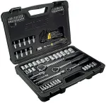 Stanley 80 Part-Size Socket Set 1/4, 3/8, 1/2"