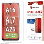 E.V.I. DISPLEX Smart Glasschutzfolie f&uuml;r Samsung Galaxy A16/A17/A26 ultra-d&uuml;nn, Anti-Fingerprint Coating, Kratzer-resistent