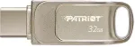 M&auml;lukaart Patriot TAB T560/32GB/USB 3.2/USB-A + USB-C/Silver