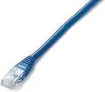 EQUIP Patchkabel Cat5e U/UTP 2xRJ45 15.00m blau PVC Polybeutel