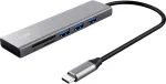 TRUST COMPUTER HALYX FAST USB-C HUB CARD READER