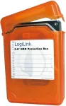 K&otilde;vaketas LOGILINK Festplatten Schutz-Box f&uuml;r 3,5" HDD&acute;s, orange