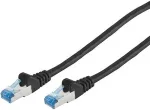 No-Name Patchkabel CAT6a RJ45 S/FTP PiMF 3m Schwarz
