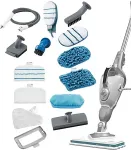 Black & Decker Steam-Mop + SteaMitt Steam mop 0.5 L 1600 W Grey