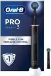 Oral-B Pro 3 3000 CrossAction Elektrisk Tandb&oslash;rste Sort