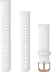 Garmin kellarihm Venu 2S 18mm, valge/rose gold