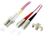 EFB Elektronik EFB Duplex Patchkabel LC-SC 50/125 OM4 LSZH 2mm 1.0m violett