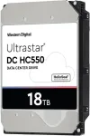K&otilde;vaketas Western Digital HDD| ULTRASTAR|Ultrastar DC HC550|WUH721818ALE6L4|18TB|SATA 3.0|512 MB|7200 rpm|3,5"|0F38459