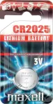 MAXELL knappcellsbatteri liitium, 3V (CR2025), 1-pakk