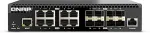 Qnap managed switch QSW-M3216R-8S8T (8x 10GbE ports + 8x 10G SFP+ ports, half width)