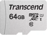 M&auml;lukaart TRANSCEND SD microSD Card 64GB SDXC USD300S-A w/Adapter