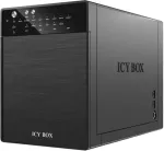 RaidSonic Technology Geh. IcyBox USB 3.0/eSata 4x3,5" SATA IB-3640SU3 JBOD (b)