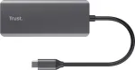 TRUST COMPUTER Trust Dalyx - 6-in-1 USB-C Multi-Port Adapter, 1000 Mbit/s (silver)