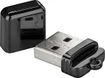 Goobay USB-A 2.0, MicroSD, 480 Mbit/s, black