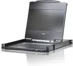 Secomp ATEN CL6700MW - KVM-Konsole - Deutsches Layout - USB - 43,9 cm (17.3) - Rack - einbauf&auml;hig - 1920 x 1080 Full HD - HDMI, DVI-D, VGA - 1U (30140670)
