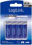 Logilink Battery, Ultra Power Alkaline AA, 8pcs. shrink foil