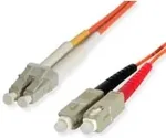 Startech .com Multimode 62,5/125 Duplex LWL-Patchkabel LC - SC - Netzwerkkabel - LC Multi-Mode (M) - SC multi-mode (M) - 3,0m - Glasfaser - 62,5/125 Mikrometer (FIBLCSC3)