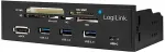 Kaardilugeja Logilink CardReader 5.25" Multifunction Front Panel - Kartenleser - USB 3.0