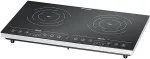 Pliidiplaat ROMMELSBACHER double hotplate CT 3410 / IN&nbsp;(black / silver)