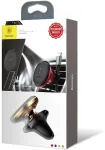 Baseus Magnetic Car Holder with Cable Clip Air Vent, Universal, Black C40141201113-00