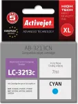 Tooner Activejet AB-3213CN Ink cartridge (replacement for Brother LC3213C; Supreme; 7 ml; cyan)