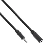 INLINE Audio Cable 3.5mm Stereo male / female 3m