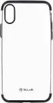 Tellur Cover Silicone Electroplated for iPhone X/XS black