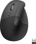 Hiir Logitech Mouse 910-006474 / Lift Vertical Left Black