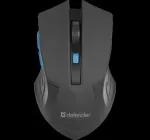 Hiir Defender OPTICAL MOUSE ACCURA MM-275 RF BLACK-BLUE