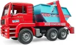 BRUDER MAN TGA skip container truck