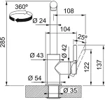FRANKE 115.0712.435