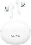USAMS Bluetooth headphones TWS E02 ANC+ENC white