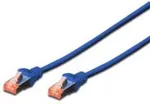 Digitus Patchkabel Cat6 S/FTP 2xRJ45 2.0m blau Hebelschutz Polybeutel