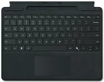 MICROSOFT Surface Pro Signature Keyboard - Tastatur - mit Beschleunigungsmesser, Touchpad, Surface Slim Pen 2 Ablage- und Ladeschale - QWERTZ - Deutsch - Schwarz - f&uuml;r Surface Pro 10, Pro 8, Pro 9, Pro X, Pro X for Business (8XB-00143)