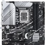 Emaplaat ASUS | PRIME Z790M-PLUS | Processor family Intel | Processor socket LGA1700 | DDR5 DIMM | Memory slots 4 | Supported hard disk drive interfaces SATA, M.2 | Number of SATA connectors 4 | Chipset Intel Z790 | mATX