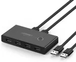 Ugreen 30767 interface hub USB 2.0 Black