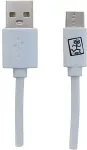 2GO USB Lade-/Datenkabel USB Type-C 3.1 100cm wei&szlig; PET-Box