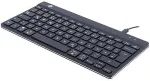 Klaviatuur R-GO COMPACT BREAK KEYBOARD QWERTZ DE BLACK WIRED