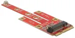 Delock Konverter Mini PCIe > M.2 Key B Slot + Micro SIM Slot