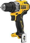 DeWALT Cordless Drill Driver DCD701N, 12 Volt yellow/black, without battery and charger