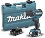 MAKITA drill 12V DF332DSAE 2x2,0Ah 35/21Nm BLDC