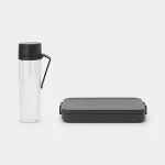 Brabantia Make & Take Lunch box set 1100 L Plastic Grey, Transparent 2 pc(s)