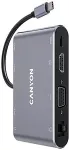 Canyon hub DS-14 8in1 4k USB-C Dark Grey
