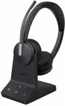 Telefon YEALINK K&otilde;rvaklapid Yealink WH64 Juhtmega ja juhtmevaba peakomplekt Bluetooth k&otilde;nedele/muusikale Laadimisalus Black