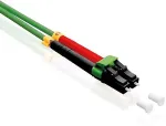 ROLINE 21.15.9272 InfiniBand/fibre optic cable 2 m LC Green